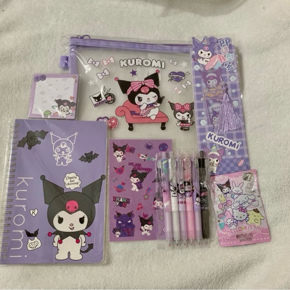 Kuromi Bundle #4 Stationery Set